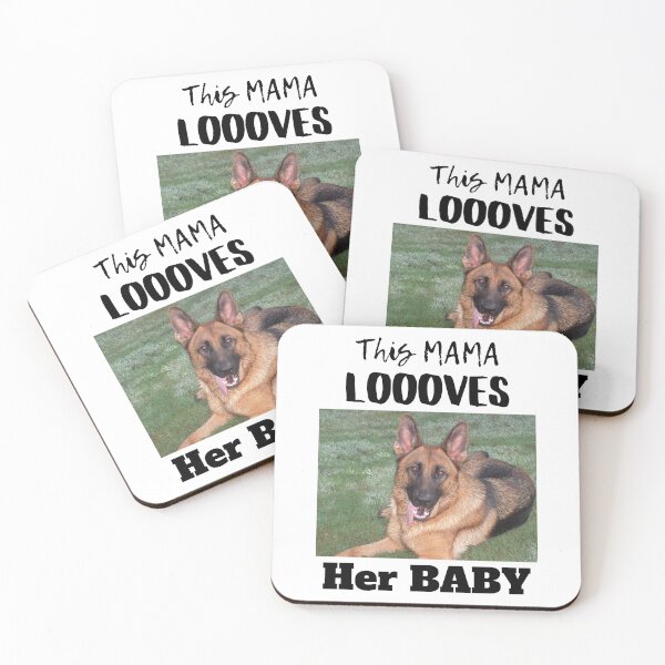 Item preview, This Mama Loooves Her Baby German Shepherd designed and sold by GermanShepMan.