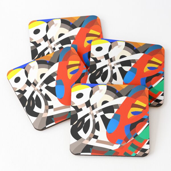 Item preview, Abstract Pop Art Shapes designed and sold by Gingezel.