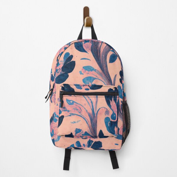 Item preview, Abstract Floral Hand Painted Wallpaper designed and sold by thisisallahoax.