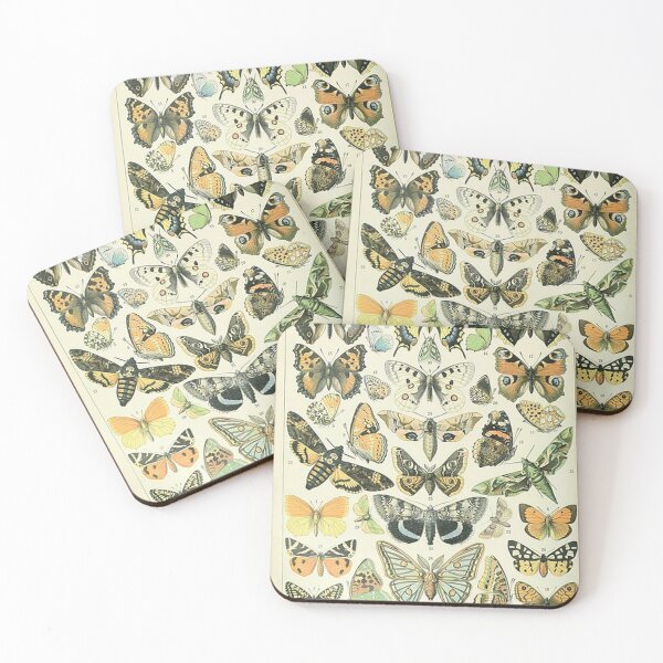 Item preview, Papillons by Adolphe Millot designed and sold by tomorrowsart.