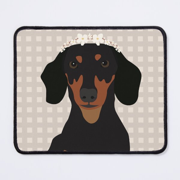 Item preview, DACHSHUND sausage dog pet cute designed and sold by Maz Monster.