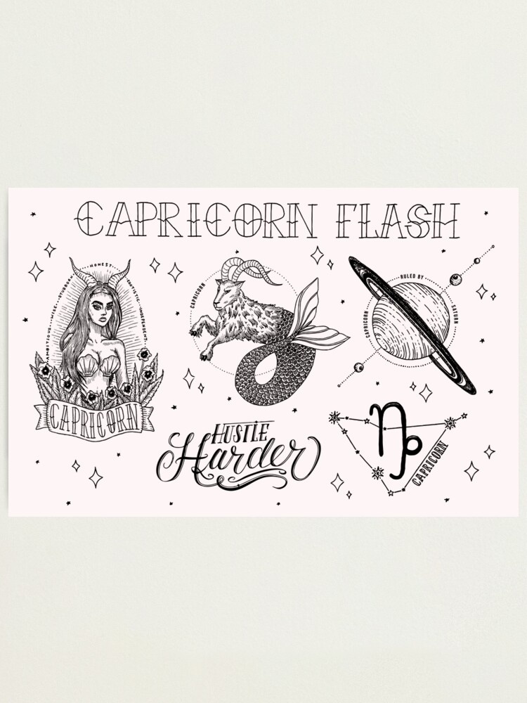 Capricorn Zodiac Sign Watercolor SVG Cut file by Creative Fabrica Crafts ·  Creative Fabrica