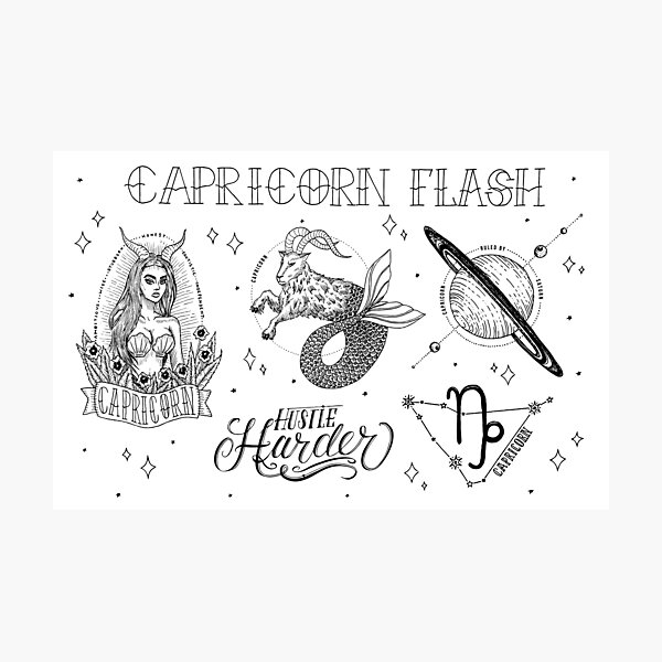 Capricorn Tattoo Gifts & Merchandise for Sale | Redbubble