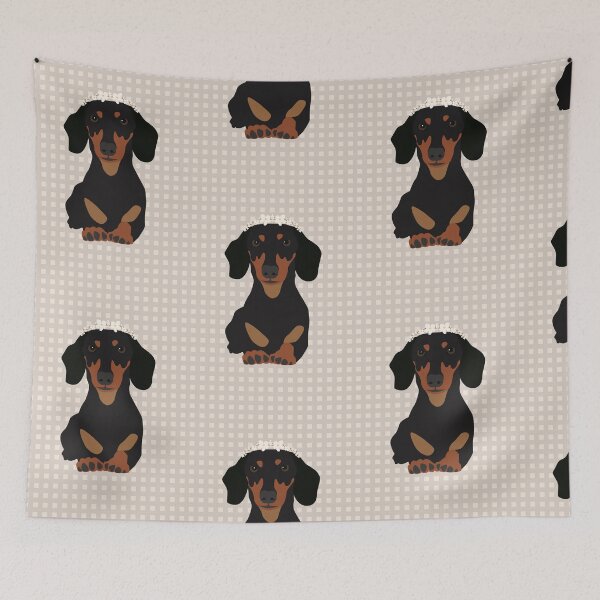 Item preview, DACHSHUND sausage dog pet cute designed and sold by Maz Monster.
