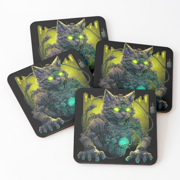 Item preview, Cyberclaw Cat designed and sold by 9LivesCats.