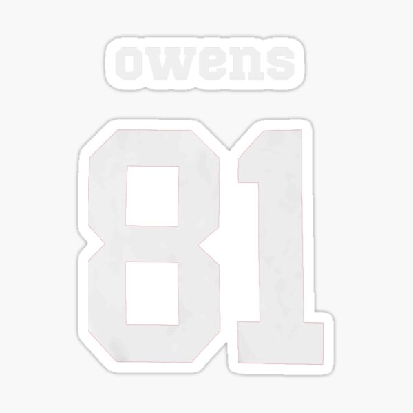 Terrell Owens NFL Removable Wall Decal