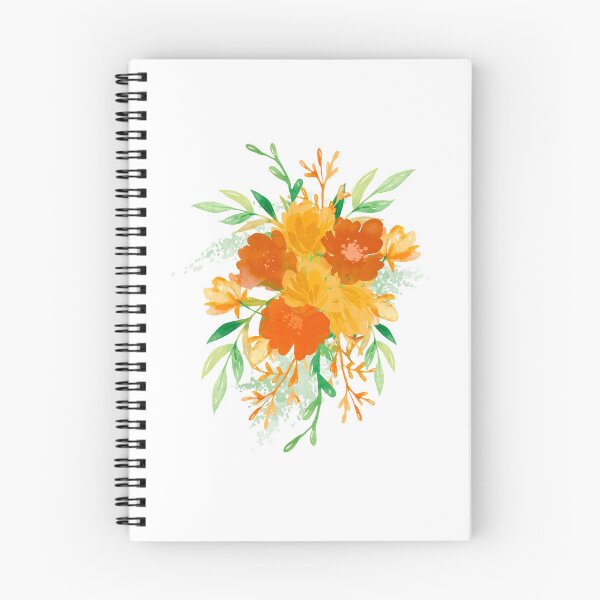 Aperçu de l'œuvre Art de bouquet floral "SAULE" créée et vendue par Cara Bailey Studios.