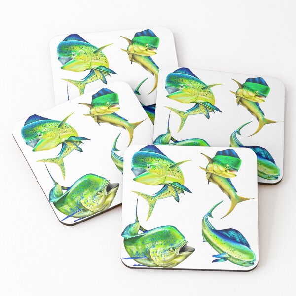 Item preview, Mahi Mahi swimming designed and sold by Color4Nature.