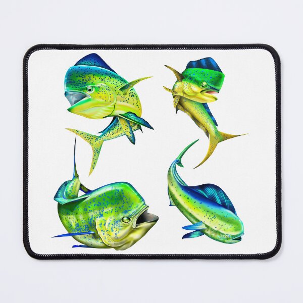 Artikelvorschau, Mahi Mahi schwimmen entworfen und verkauft von Color4Nature.