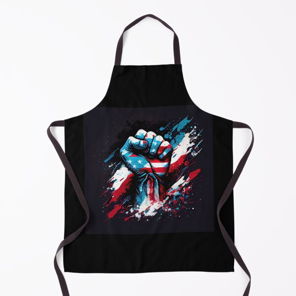 Item preview, American Independance Stars and Stripes Clenched Fist designed and sold by urbanbuzzz.