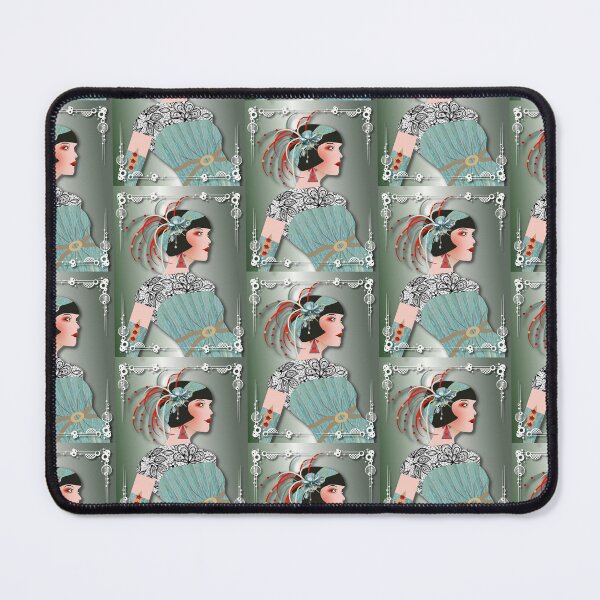 Item preview, Art deco lady designed and sold by Sonia Jones Art.
