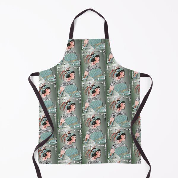 Item preview, Art deco lady designed and sold by Sonia Jones Art.