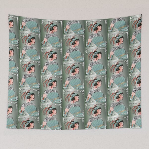 Item preview, Art deco lady designed and sold by Sonia Jones Art.