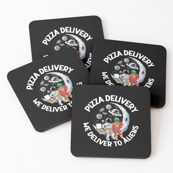 Item preview, Pizza Delivery Space designed and sold by RockBeeDesigns.