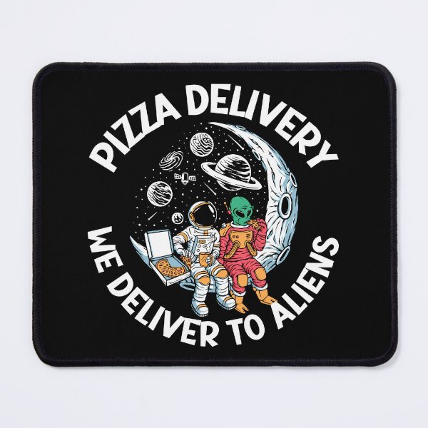 Item preview, Pizza Delivery Space designed and sold by RockBeeDesigns.