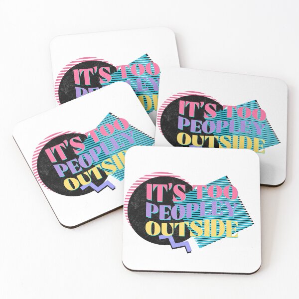 Item preview, It is too peopley outside designed and sold by sweetanndspooky.