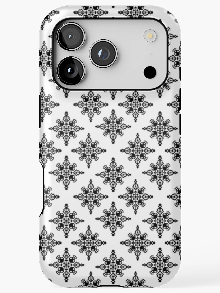 Thumbnail 1 of 4, iPhone Case, Skullflake pattern designed and sold by Febooth19.