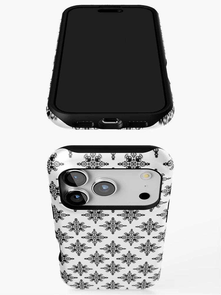 Thumbnail 3 of 4, iPhone Case, Skullflake pattern designed and sold by Febooth19.
