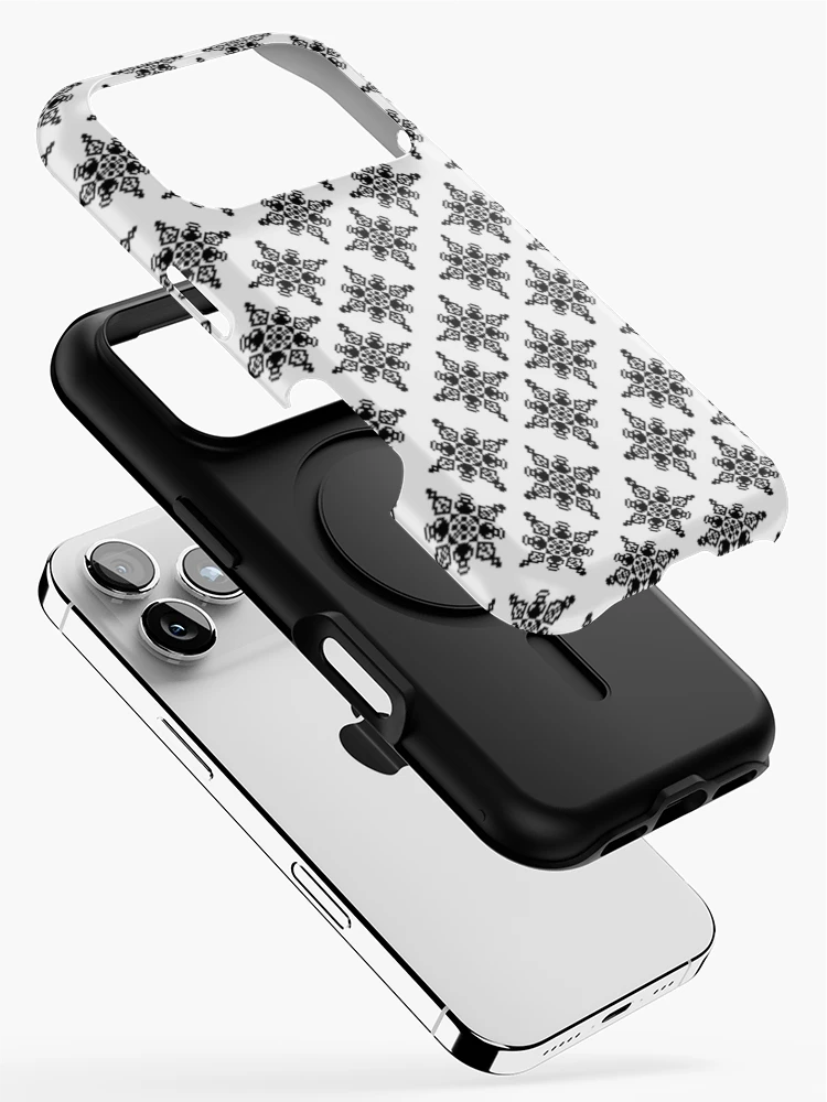 Thumbnail 2 of 4, iPhone Case, Skullflake pattern designed and sold by Febooth19.