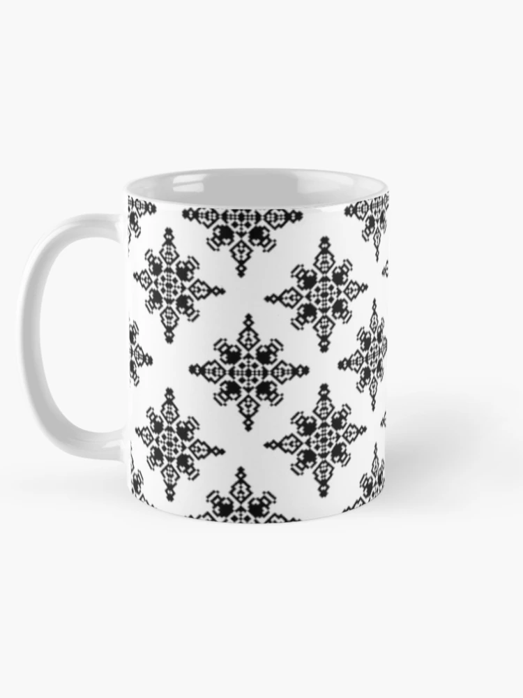 Thumbnail 5 of 6, Coffee Mug, Skullflake pattern designed and sold by Febooth19.