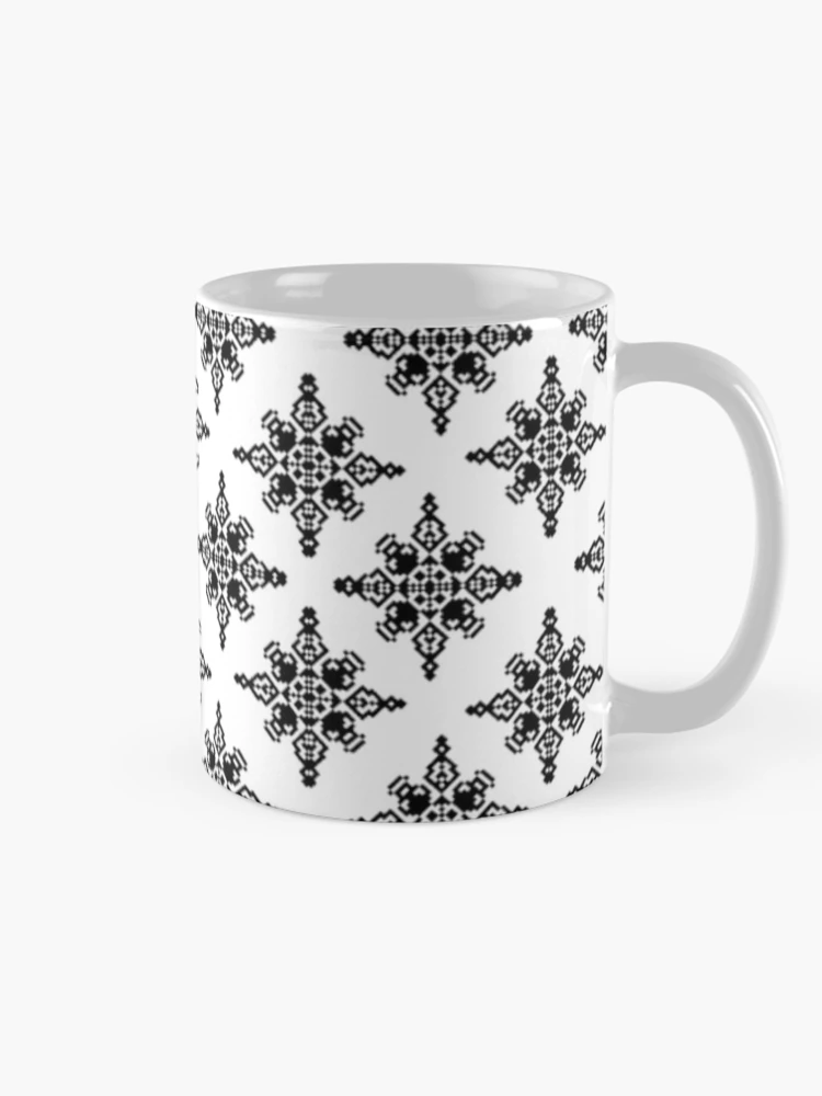 Thumbnail 3 of 6, Coffee Mug, Skullflake pattern designed and sold by Febooth19.