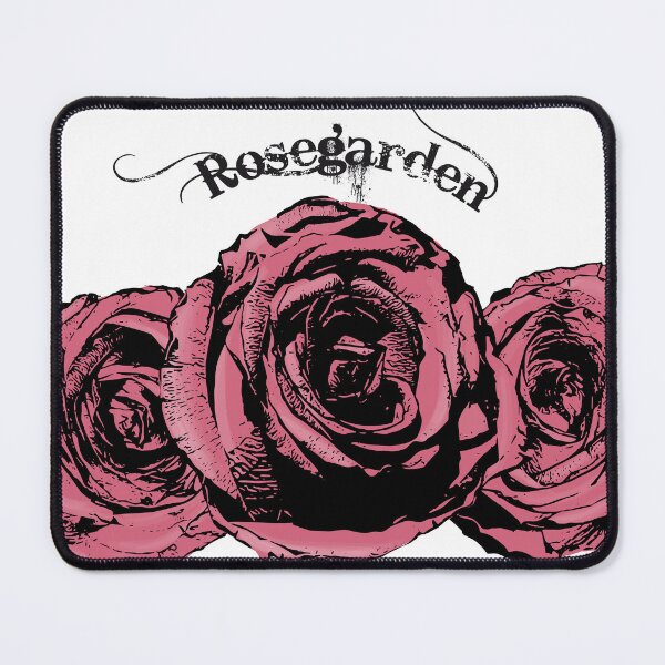 Item preview, Retro roses with lettering "Rosegarden" designed and sold by U-WESTDESIGN.