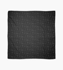 Parasites - white on black Scarf