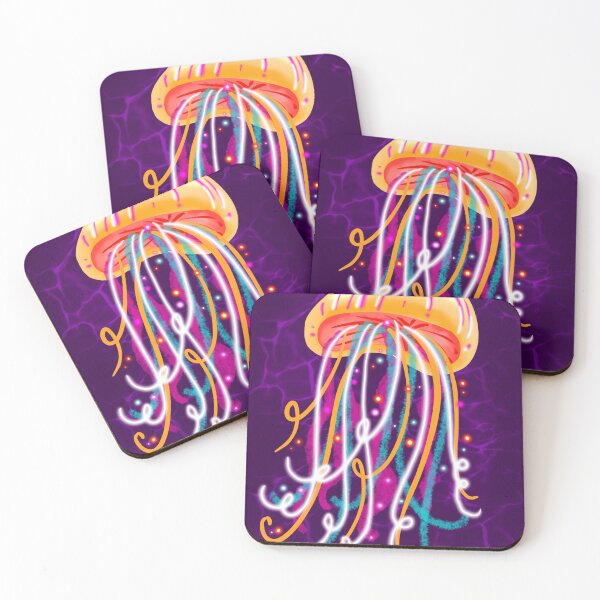 Item preview, Jellyfish Illustration Art designed and sold by Cara Bailey Studios.