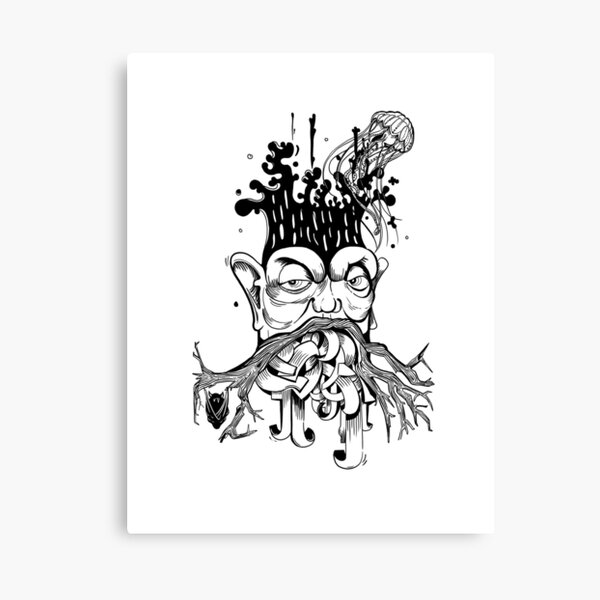 NERD tree Canvas Print