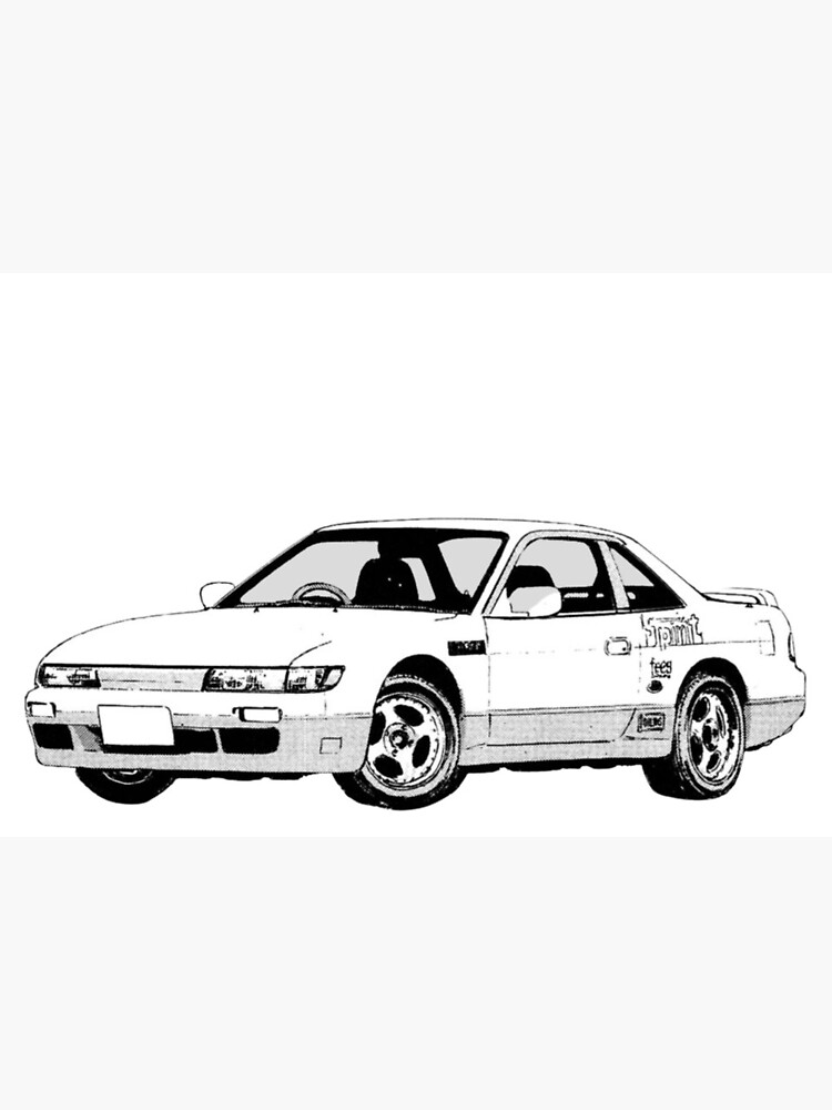 Initial D Decal Pack Decals 4 Stickers Anime JDM Tofu Shop Akina Speed Stars  - Body Logic