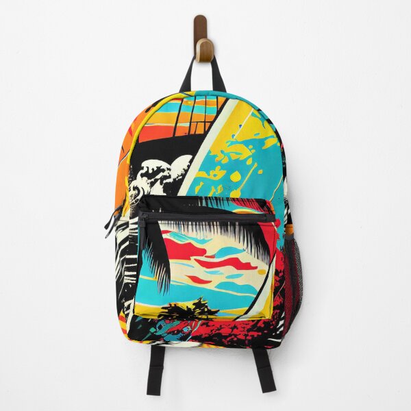 Item preview, Surfboard Pop Art for Beach Vibes designed and sold by Fitbys.