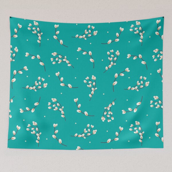 Item preview, Sea Green Twigs Seamless Art designed and sold by Gamicnum.