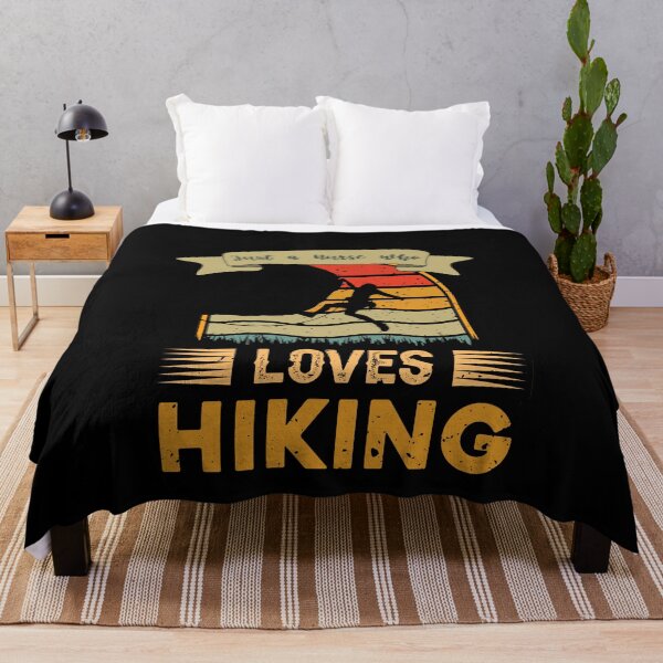 Item preview, Surgical Nurse Quotes, Just a Nurse Who Loves Hiking designed and sold by GrumpyFella.
