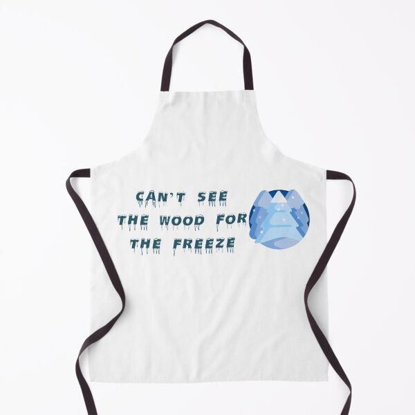 Item preview, can’t see the wood for the freeze - sticker designed and sold by Shoshta.
