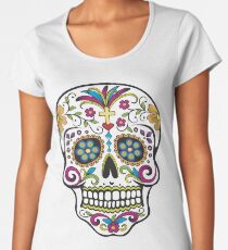 Sugar Skull Women's Premium T-Shirt