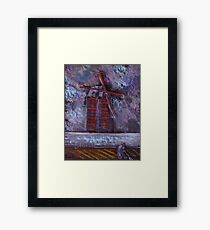 The windmill Framed Print