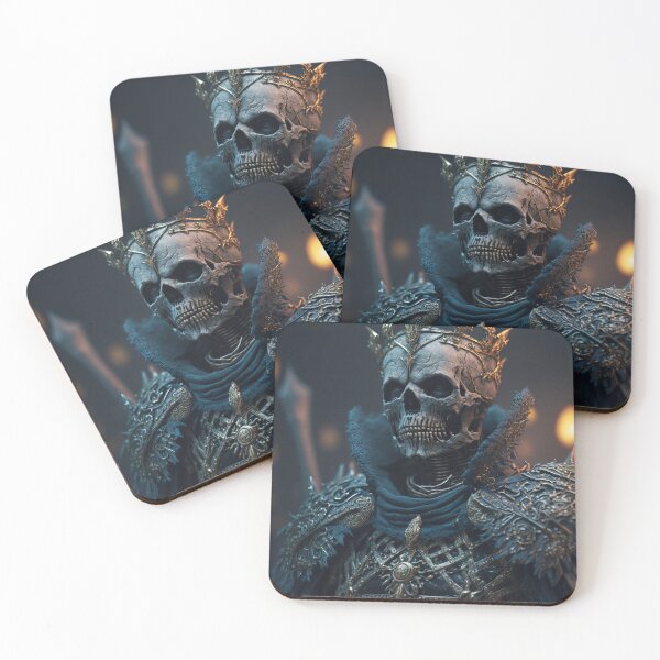 Item preview, Skeleton Mage King Dark Souls or Elden Ring, Soulslike Art Pontiff Sulyvahn designed and sold by ZooOfArt.