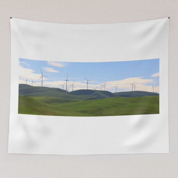 Item preview, Turbines in Altamont Pass Wind Farm near Livermore, CA designed and sold by yhelfman.