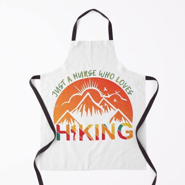 Item preview, Surgical Nurse Quotes, Just a Nurse Who Loves Hiking designed and sold by GrumpyFella.