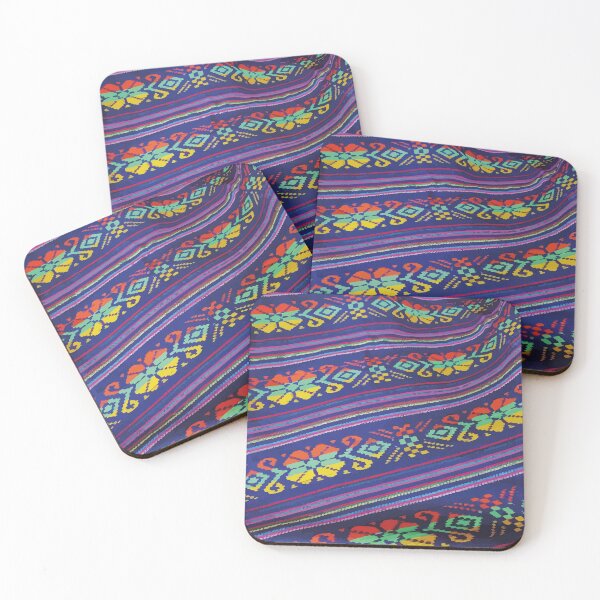 Item preview, Cambaya mexican fabric classic blanket folk art designed and sold by T-Mex.