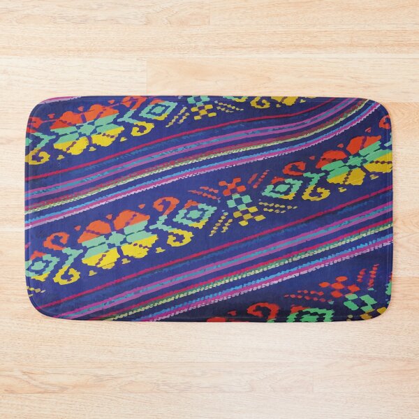 Item preview, Cambaya mexican fabric classic blanket folk art designed and sold by T-Mex.