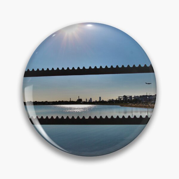 Item preview, The Old Railing at Castle Island in South Boston, MA designed and sold by SouthShorePics.