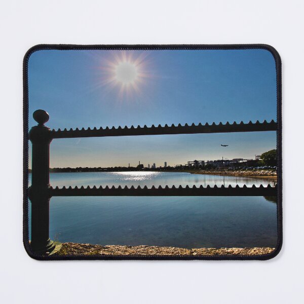 Item preview, The Old Railing at Castle Island in South Boston, MA designed and sold by SouthShorePics.