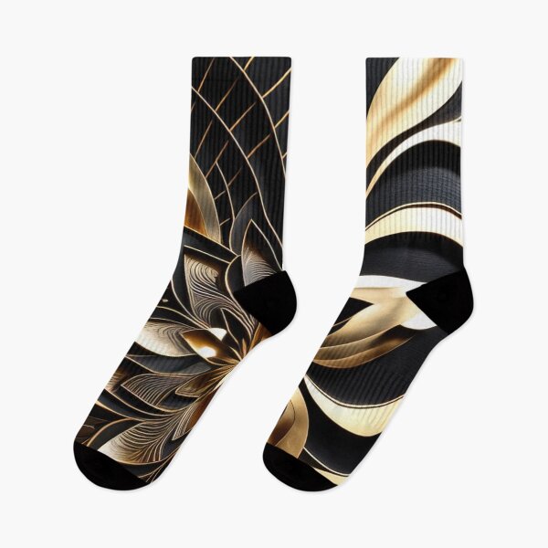 Item preview, Black and gold flower paper art designed and sold by RK - Shop.