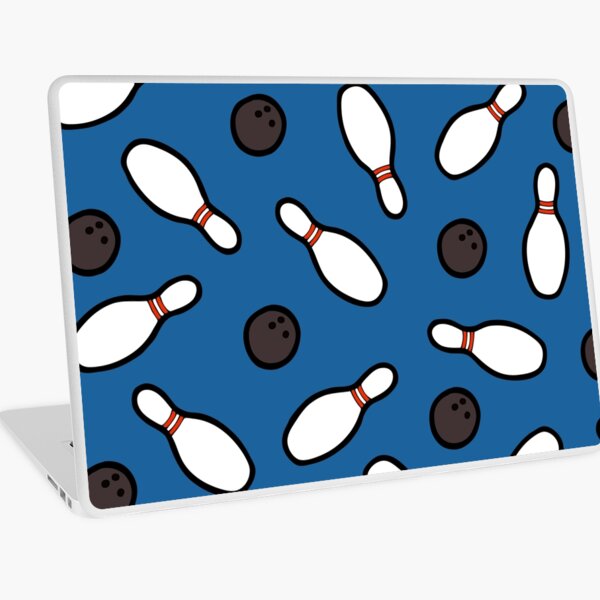 Bowling for Pins Pattern Laptop Skin