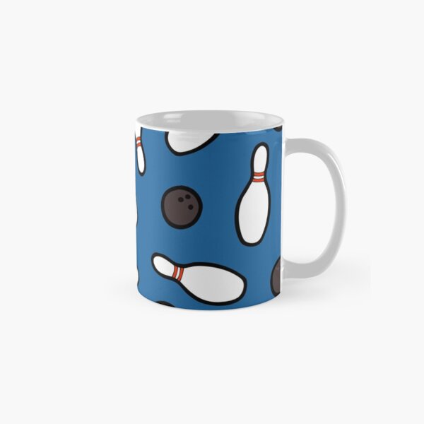Bowling for Pins Pattern Classic Mug