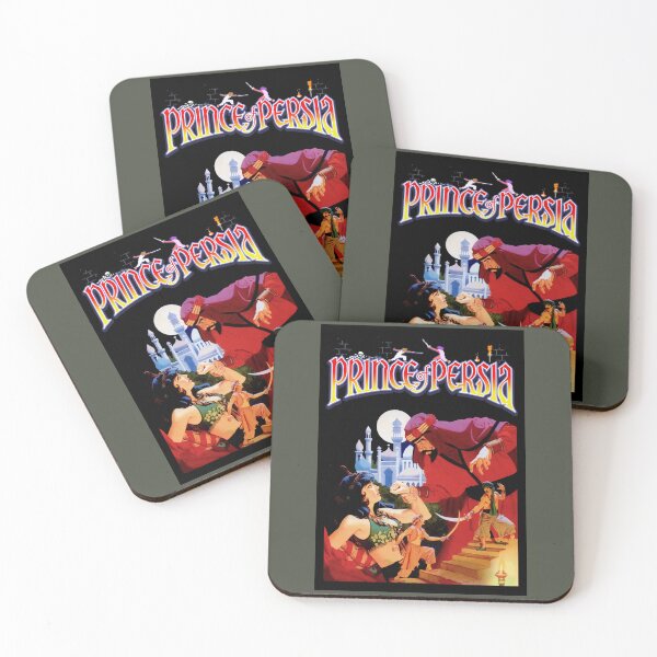Item preview, The Prince of Persia (BLACK background) - Classic Retro DOS Game! designed and sold by RetroTeeStudio.