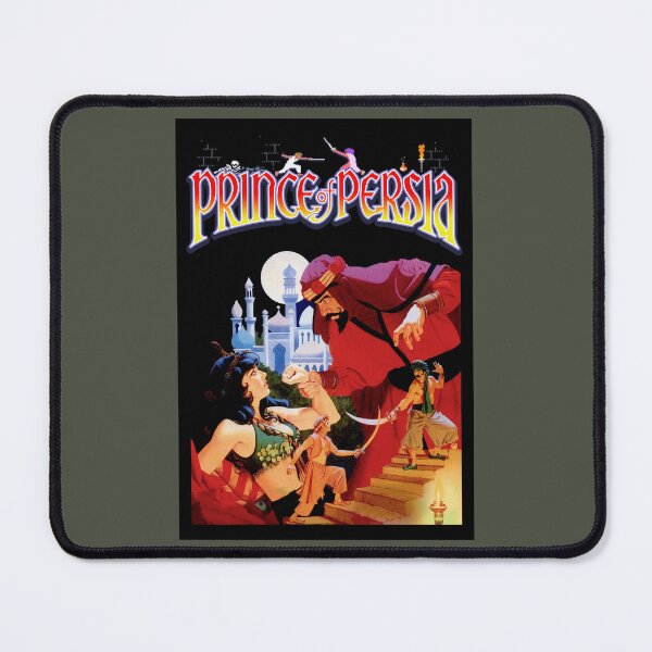 Item preview, The Prince of Persia (BLACK background) - Classic Retro DOS Game! designed and sold by RetroTeeStudio.
