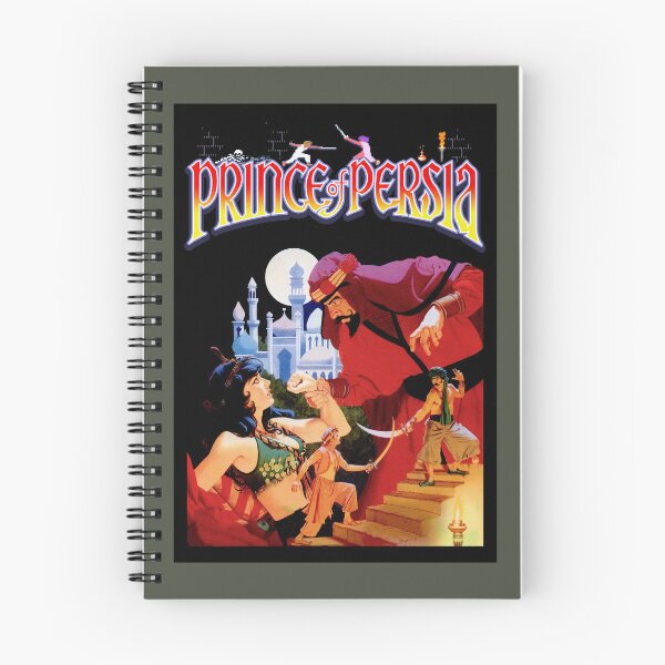 Item preview, The Prince of Persia (BLACK background) - Classic Retro DOS Game! designed and sold by RetroTeeStudio.