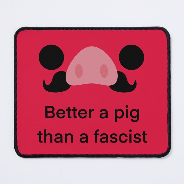 Item preview, Accurate Meglio maiale che fascista designed and sold by Order42.